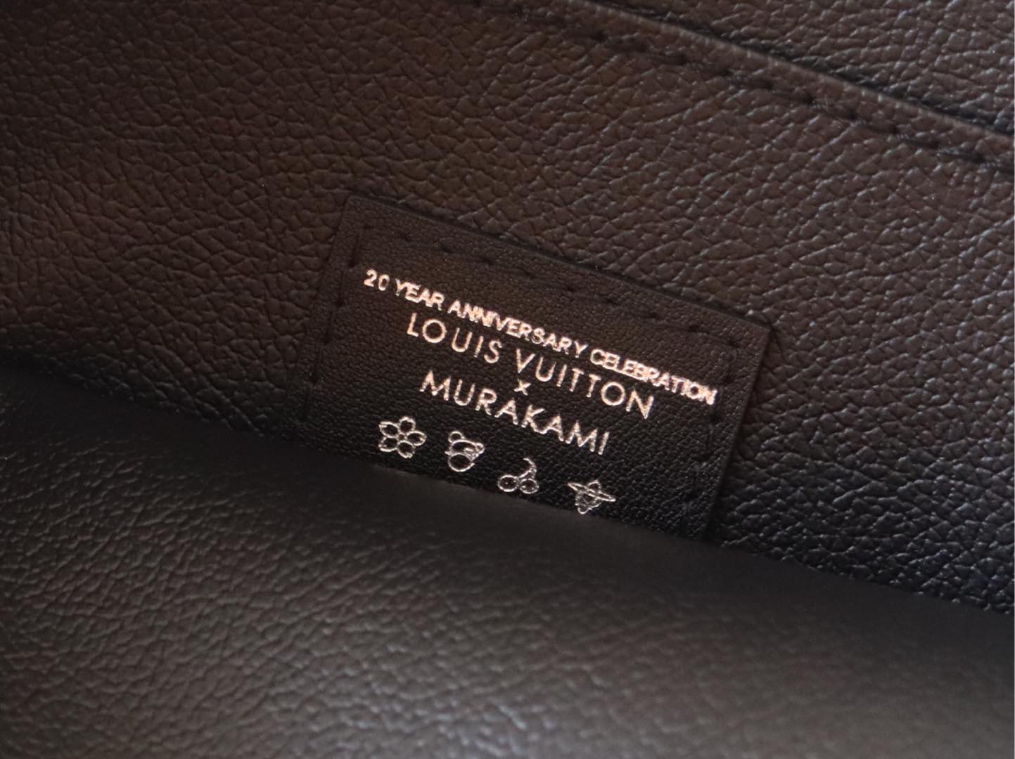 TOILETRY POUCH 25 IN BLACK MIX COLORFUL CALFSKIN