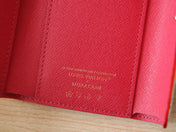 ROSALIE ZIPPY 12 IN WHITE MIX COLORFUL CALFSKIN