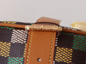 DOPP KIT LOCKER BAG 23 IN COLORFUL DAMIER CALFSKIN