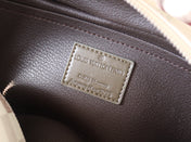 LOCKER DOPP KIT 23 IN KHAKI DAMOFLAGE COATED CANVAS