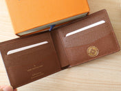 SLENDER WALLET 11 IN COLORFUL DAMIER EBENE CANVAS