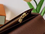 POCKET ORGANIZER WALLET 19 IN COLORFUL DAMIER EBENE CANVAS