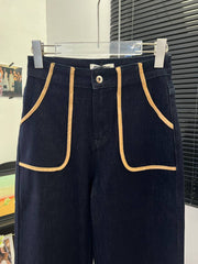 MIUMIU SLIM-STRAIGHT STRETCH PANTS 532