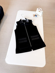 HERMES 25S SLEEVELESS VEST JACKET 476