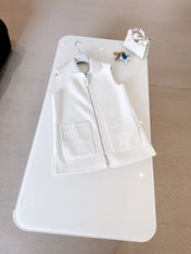 HERMES 25S SLEEVELESS VEST JACKET 477