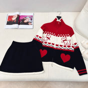 Gucci 25 Knitted Suit Wool 582915