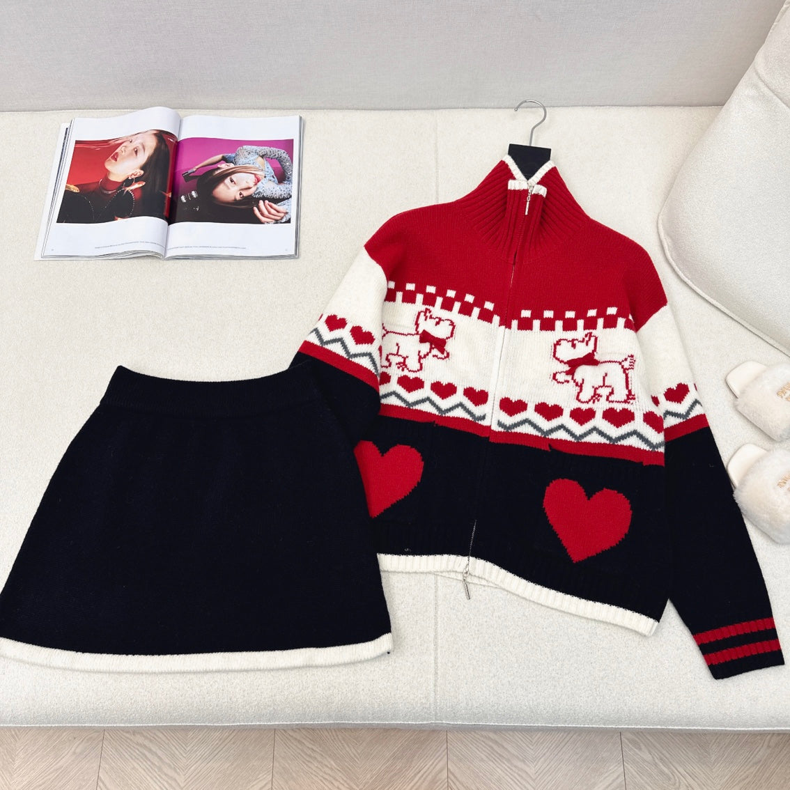 Gucci 25 Knitted Suit Wool 582915