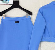 MIUMIU JACKET AND SKIRT SET STYLE 861