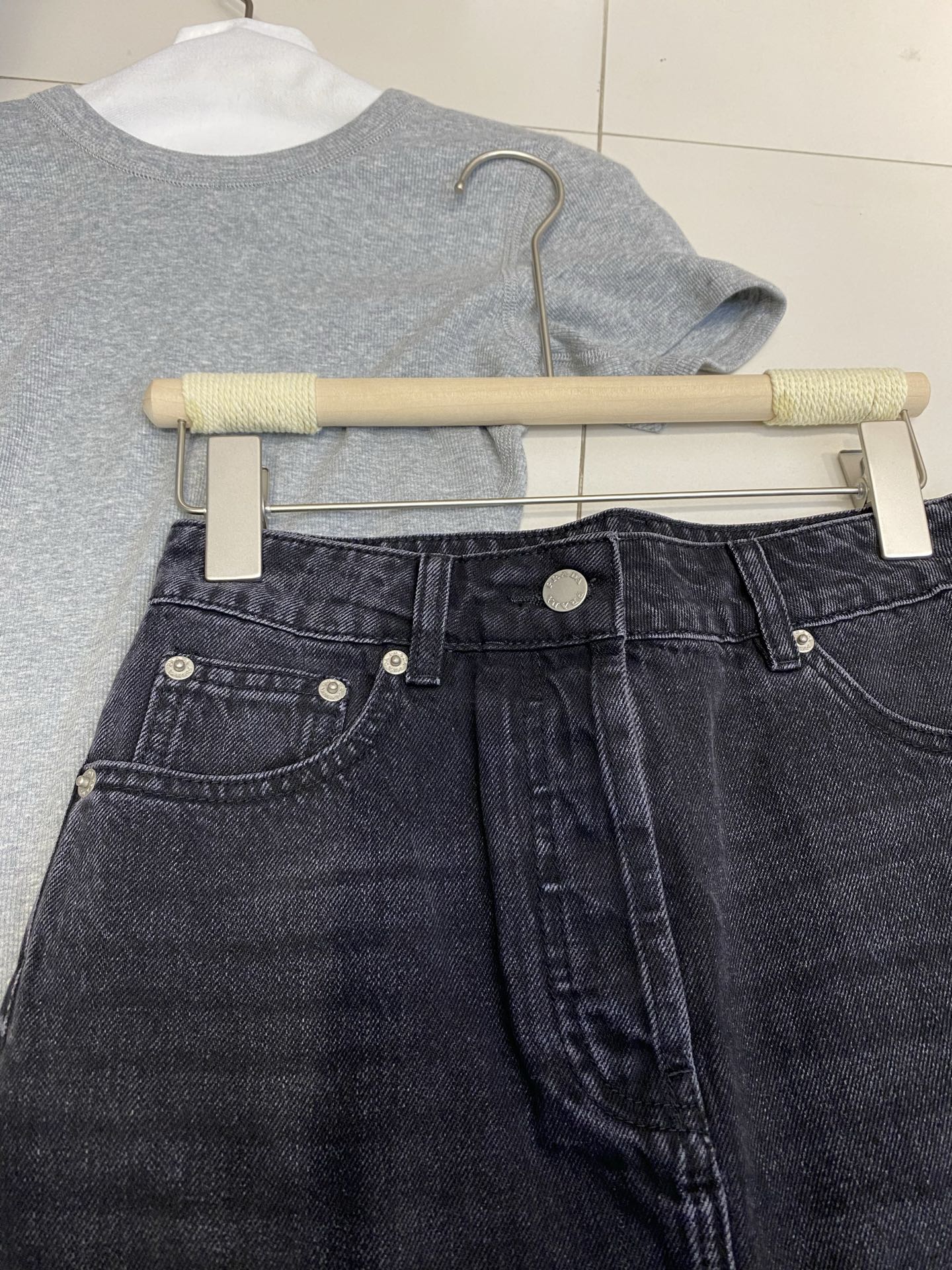 PRADA DENIM SKIRT STYLE 64