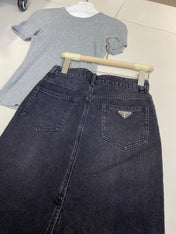 PRADA DENIM SKIRT STYLE 64