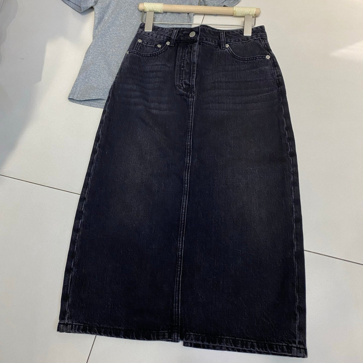 PRADA DENIM SKIRT STYLE 64