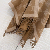 MAX MARA 25S FRINGED KNIT CAPE 166