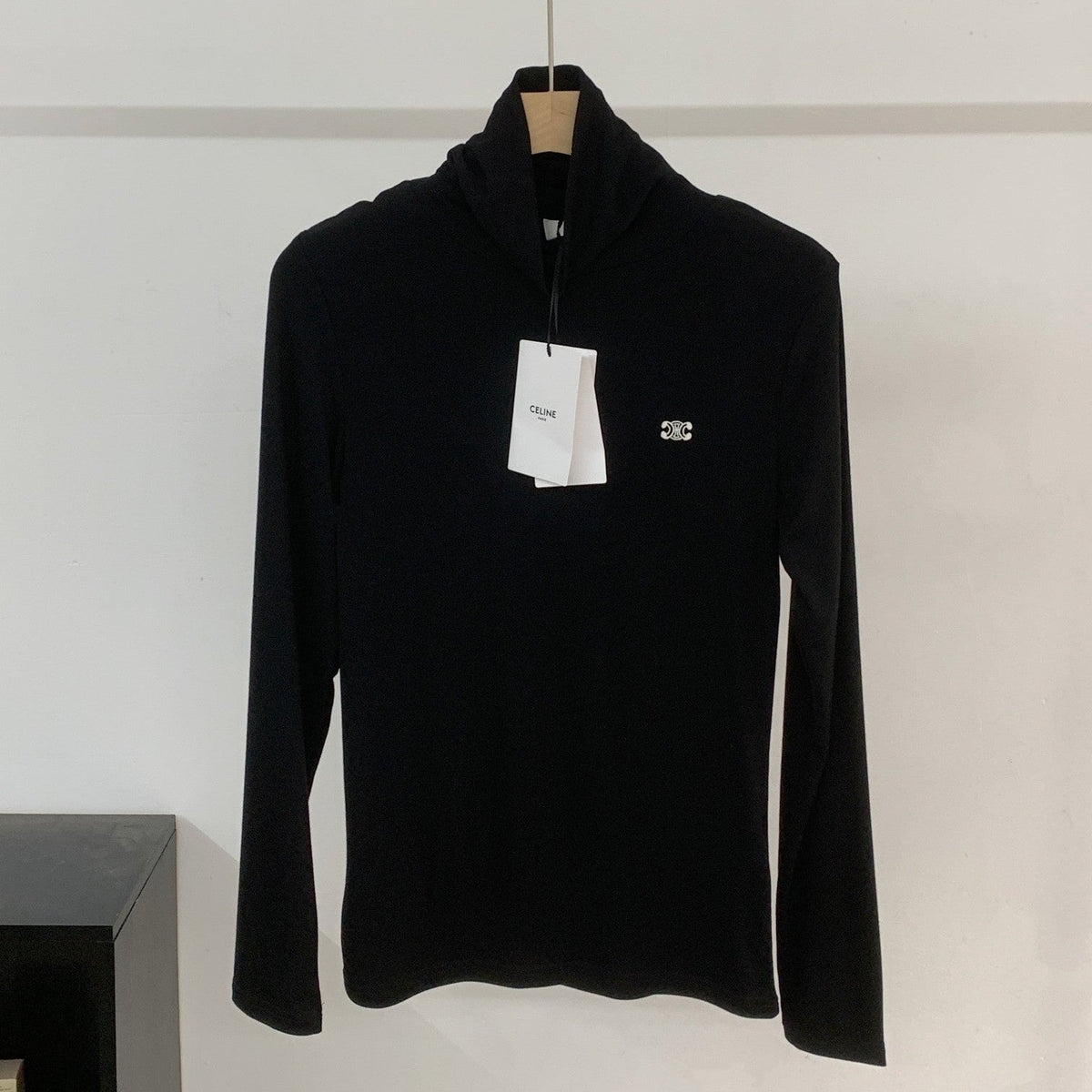 CELINE 25S EMBROIDERED LONG-SLEEVE T-SHIRT 0037