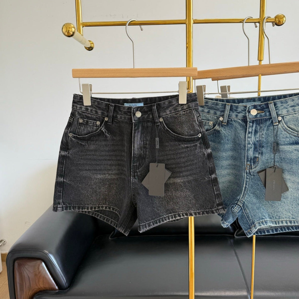 PRADA DENIM SHORTS STYLE 185