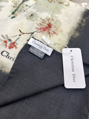 DIOR SCARF 140 CM IN WOOL MIX SILK FABRIC 708384