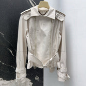 BURBERRY 25S SHORT TRENCH COAT 0033