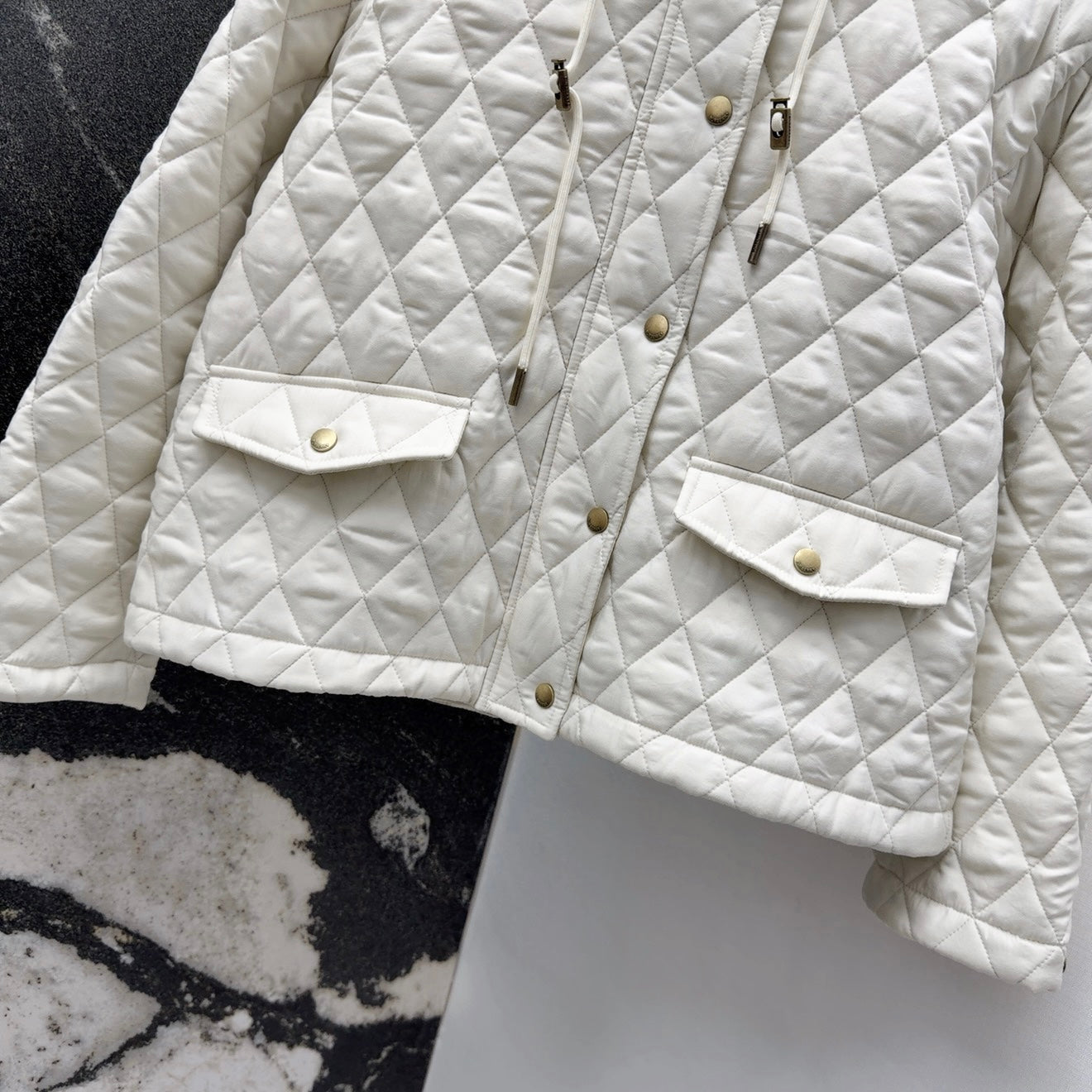 BURBERRY 25S QUILTED COTTON JACKET 0036