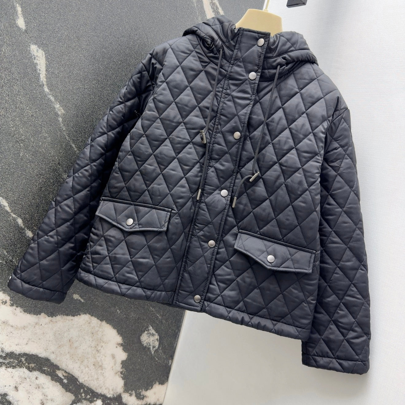 BURBERRY 25S QUILTED COTTON JACKET 0037