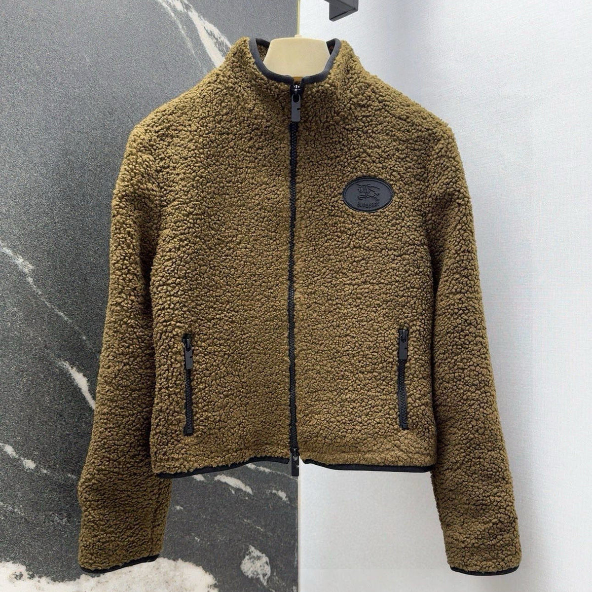 BURBERRY 25S TEDDY FLEECE JACKET 0015