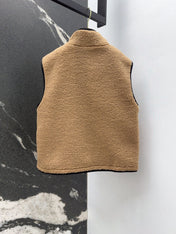 BURBERRY 25S TEDDY FLEECE VEST 0016