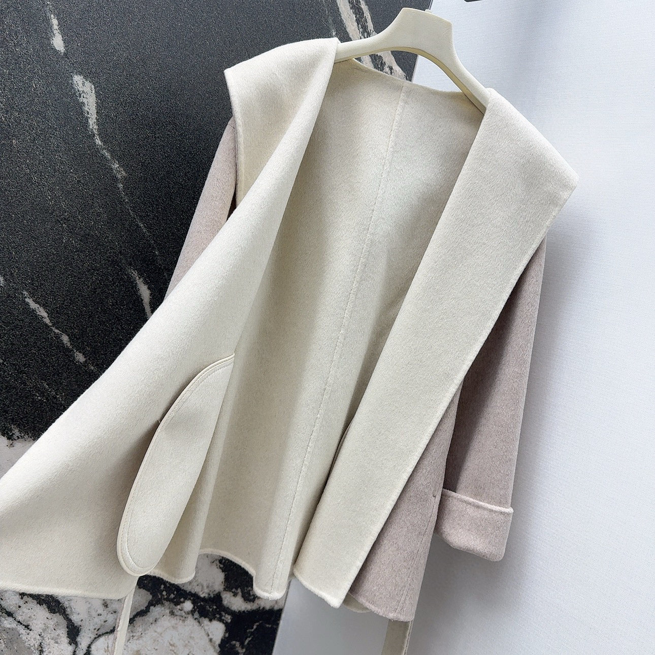 MAX MARA 25S HOODED MID-LENGTH COAT 159