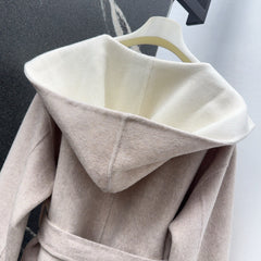 MAX MARA 25S HOODED MID-LENGTH COAT 159