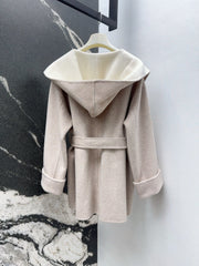 MAX MARA 25S HOODED MID-LENGTH COAT 159