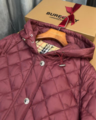 BURBERRY 25S LONG HOODED COAT 064