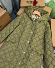 BURBERRY 25S LONG HOODED COAT 063
