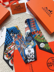 HERMES 26S SCARF 86 IN SILK 309625