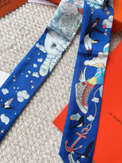 HERMES 26S SCARF 86 IN SILK 309632