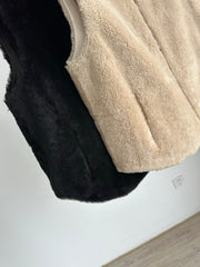 HERMES 25S PLUSH FLEECE VEST JACKET 003