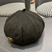 BERET HAT IN BLACK CORDUROY 429844
