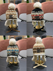 PLUSH WINTER HAT COLORFUL 431204