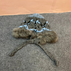 KNITTED WOOL HAT COLORFUL 436582