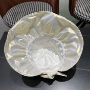 CELINE 25S BUCKET HAT 734983 IN WHITE