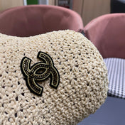 CHANEL 26S RAFFIA BUCKET HAT 335792