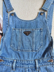 PRADA DENIM SHORT OVERALLS STYLE 188