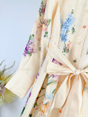 HALLIDAY TUCKED SHIRT DRESS 25S IN LINEN 266345