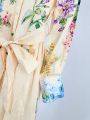 HALLIDAY TUCKED SHIRT DRESS 25S IN LINEN 266345