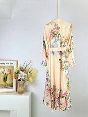 HALLIDAY TUCKED SHIRT DRESS 25S IN LINEN 266345