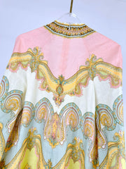 DEEP V-NECK DRESS WITH SIDE SLIT 266468