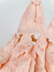 ZIMMERMANN LACE LAYERED MINI DRESS 270382