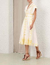 ZIMMERMANN MIDI DRESS 270260