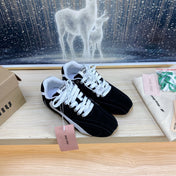 NB Black Sneakers Cowhide