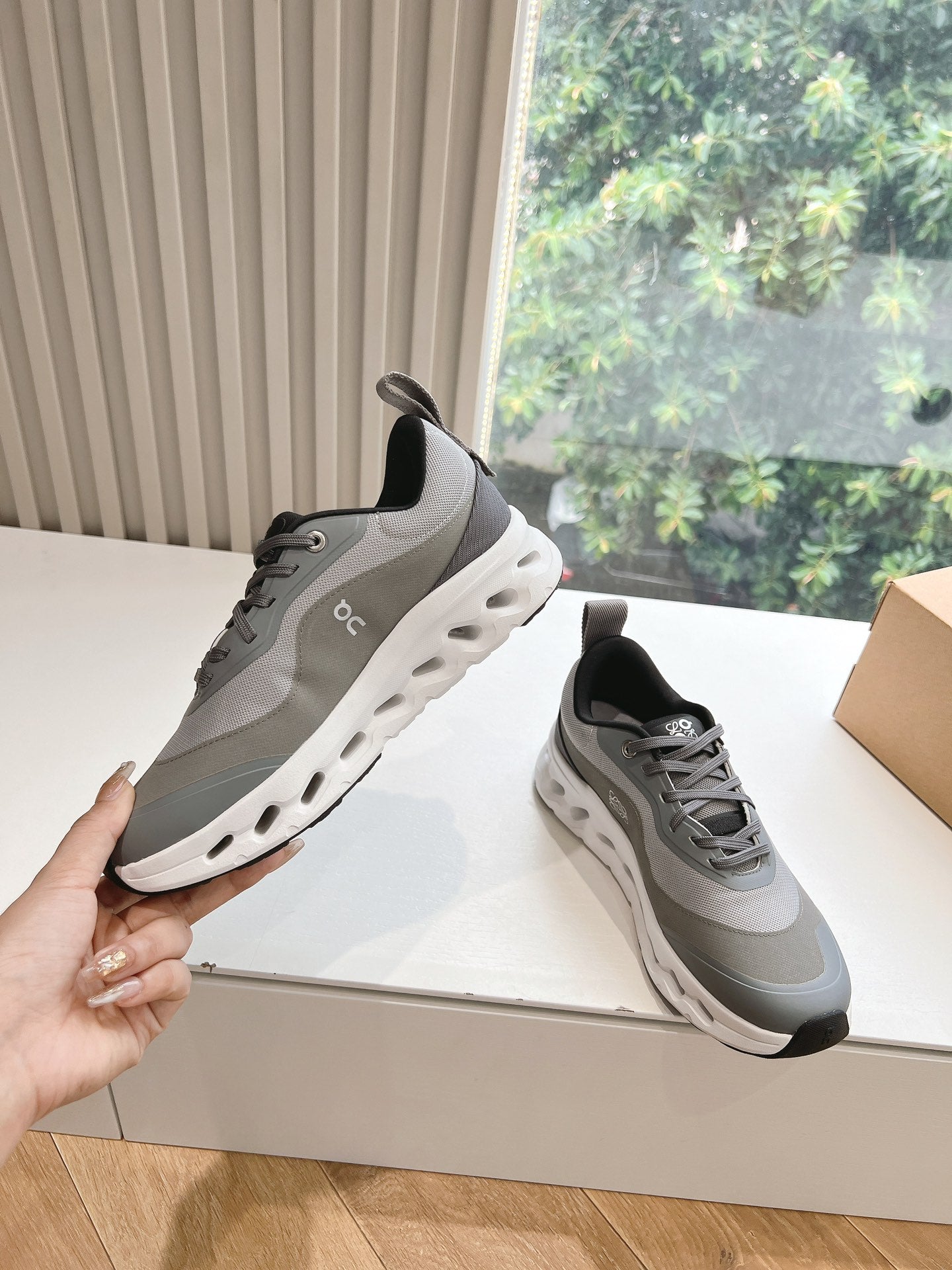 LW CLOUDTILT 2.0 SNEAKER GRAY POLYESTER