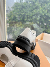 RUBY FLAT MARY JANE IN WHITE PATENT CALFSKIN