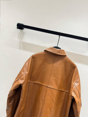 MIUMIU LEATHER JACKET STYLE 845