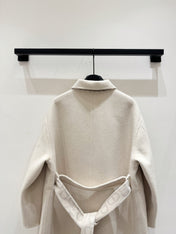 HERMES 25S LONG CASHMERE COAT 154