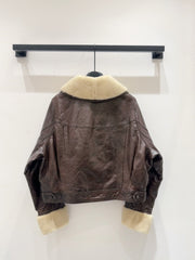 MIUMIU LEATHER JACKET STYLE 585